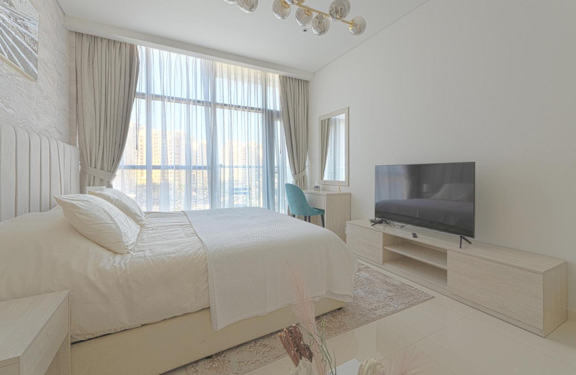 Luxury Studio, Seven Palm Residence-Palm Jumeirah Dubai Buitenkant foto